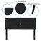 Flash Furniture Full Bedford, Headboard, Black Fabric HG-HB1704-F-BK-GG - alternate 9
